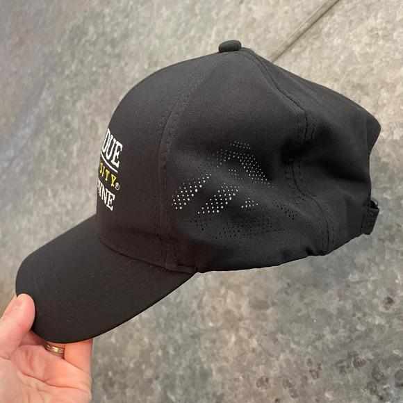 Purdue University Fort Wayne Hat Cap Adams Black Embroidered PU Boilermakers - Picture 4 of 9